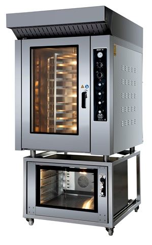 MKDF-10 Elektrik Isıtmalı Konveksiyonlu Dönerli Patisseri Fırını